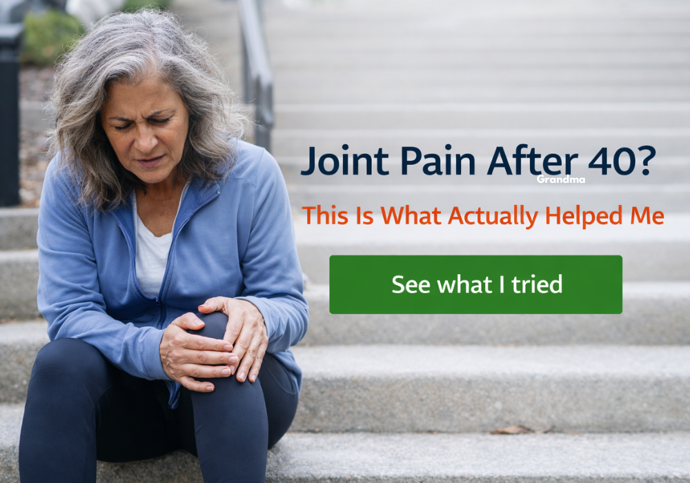 Joint Pain After 40?