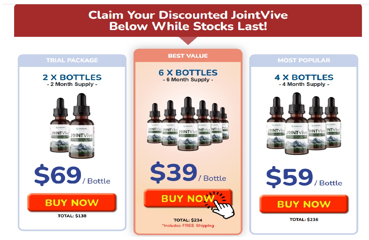 JointVive Discount: Best Price, Coupon & Offer Guide